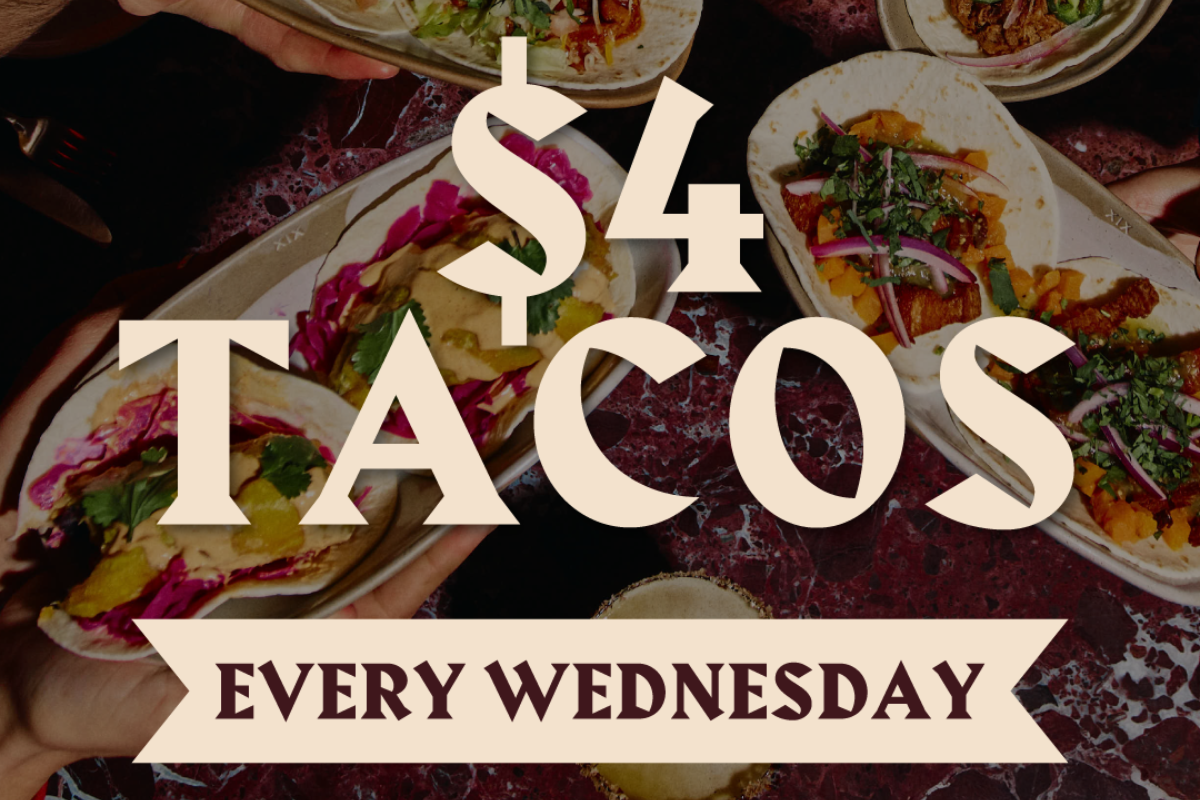 $4 Tacos at Cartel