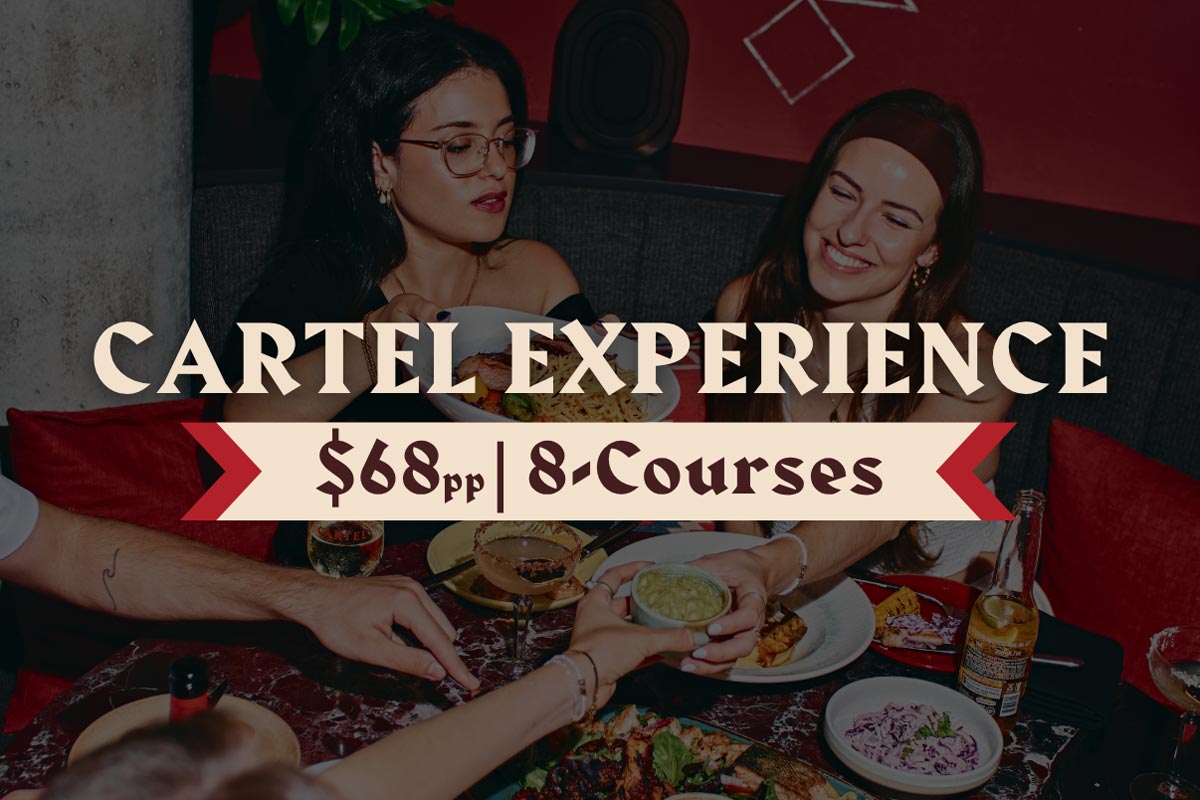Cartel $68 8-Course Experience